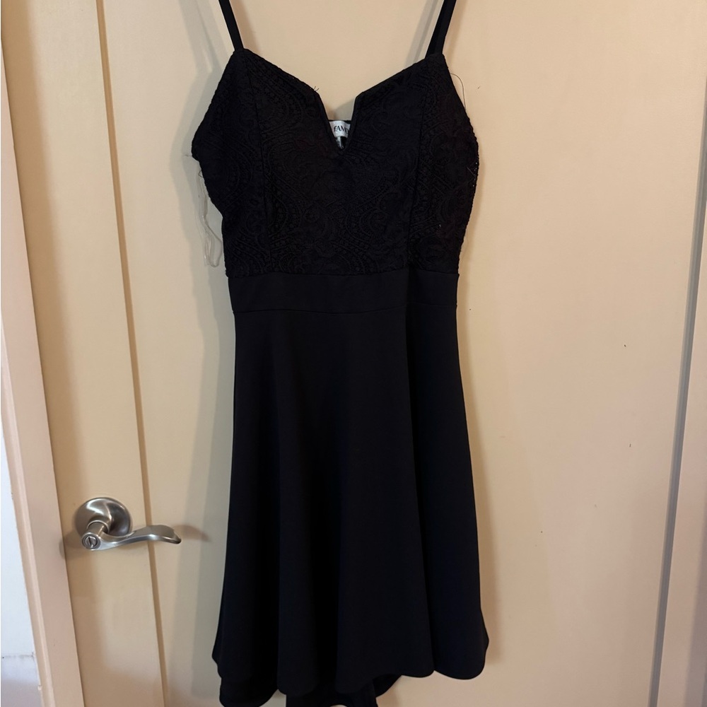 Almost Famous Black Lace Apparel